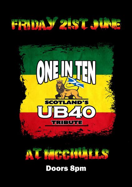 UB40 Tribute with One In Ten