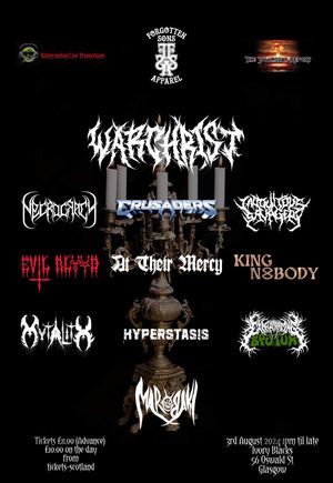 Warchrist + Iniquitous Savagery + Crusaders UK