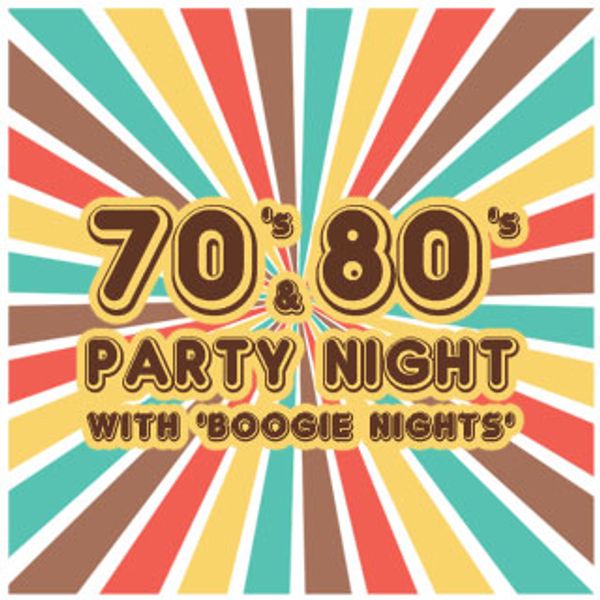 tumor het einde douche 70's & 80's Party Night with Boogie Nights