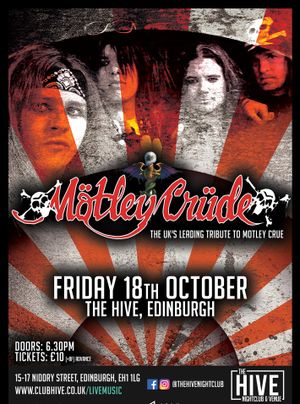 Mötley Crüe  Gigs in Scotland