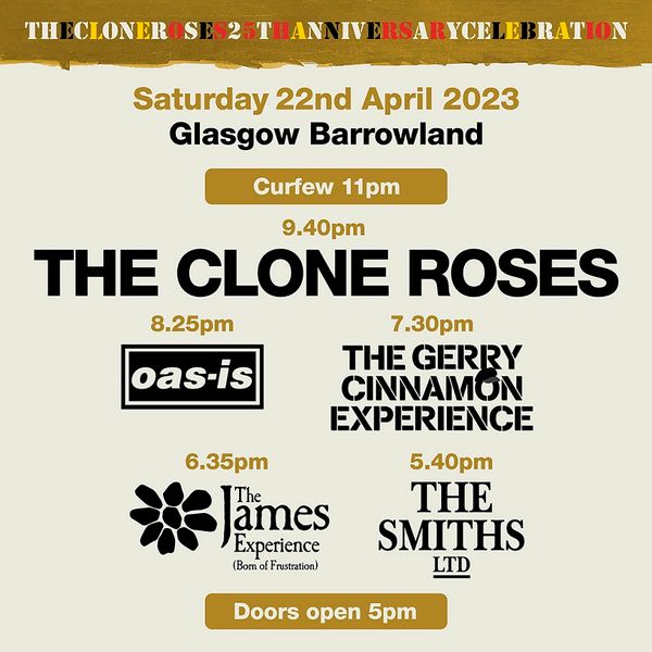 The Clone Roses - 25th Anniversary