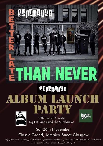 Esperanza's Better Late Than Never Album Launch